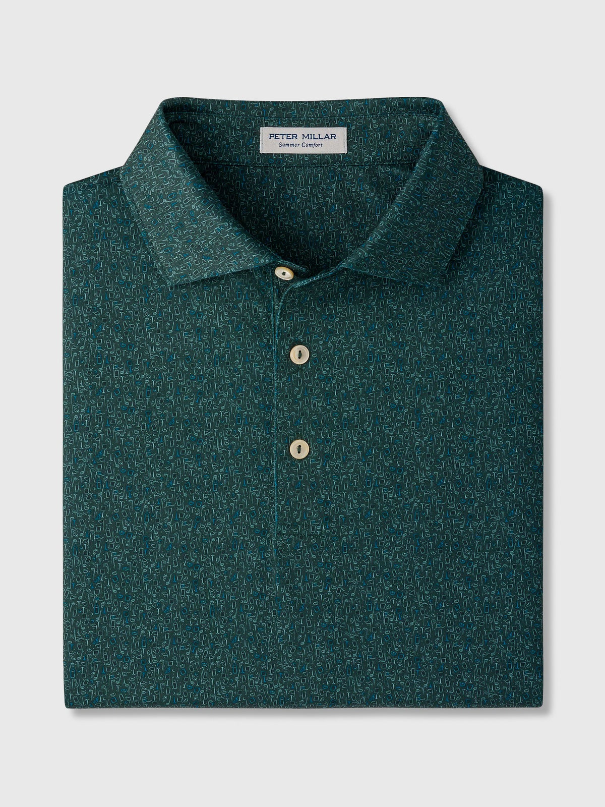 Peter Millar Crown Sport Men's Transfusion Performance Jersey Polo