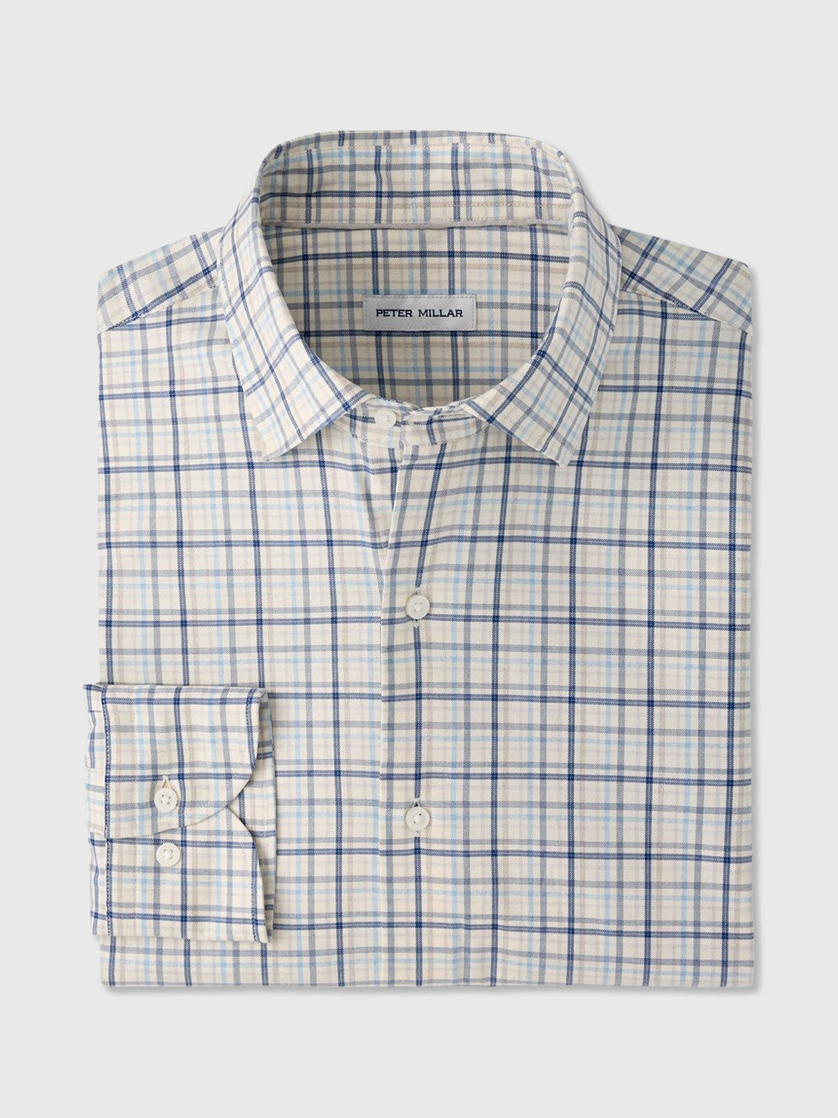 Peter Millar Crown Men's Wyatt Crown Soft Twill Sport Shirt