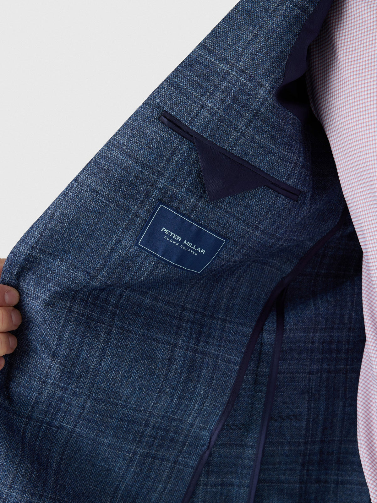 Peter Millar Crown Crafted Men's Davies Plaid Soft Jacket