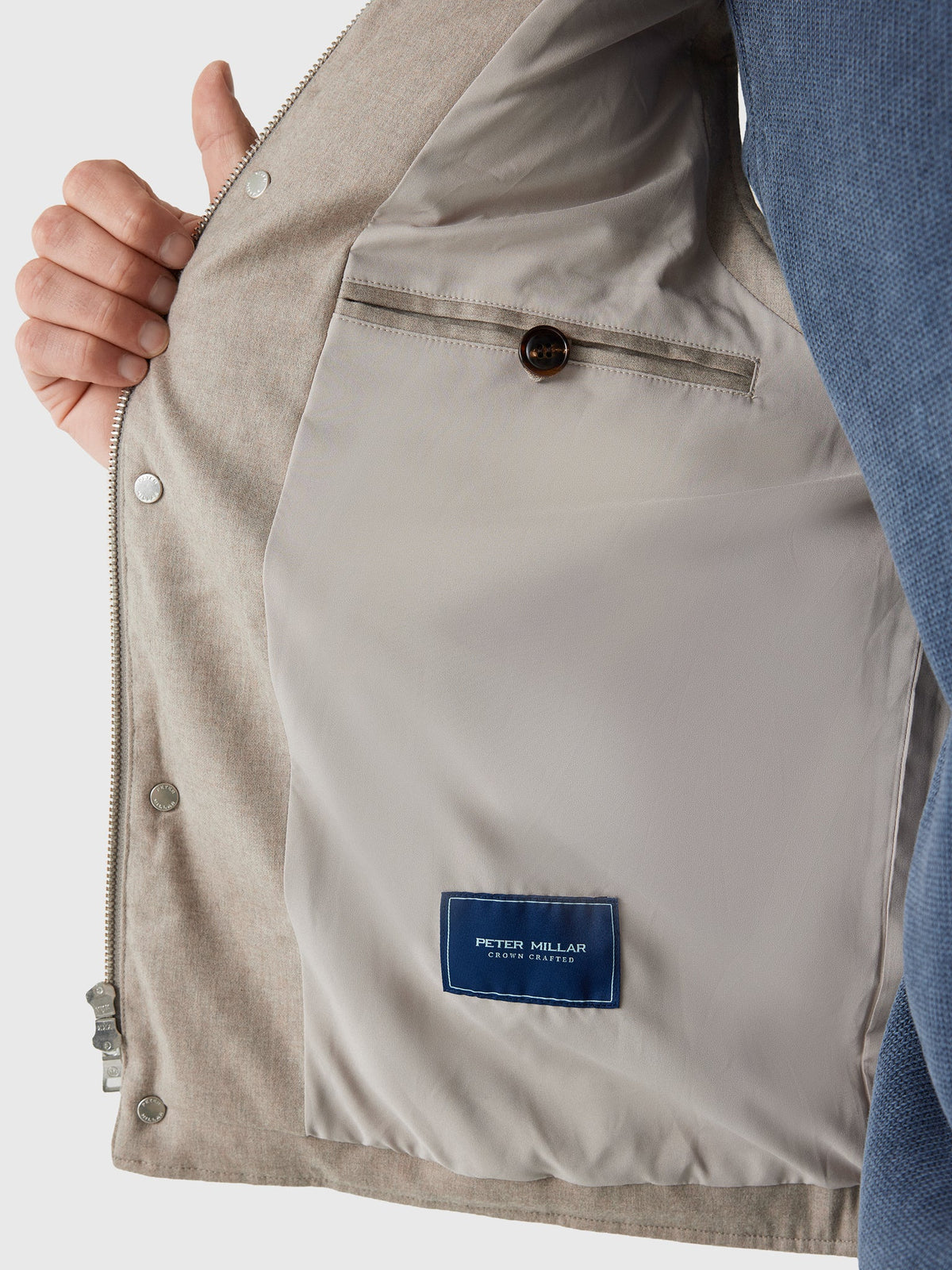 Peter Millar Crown Crafted Men's Cortina Wool Vest