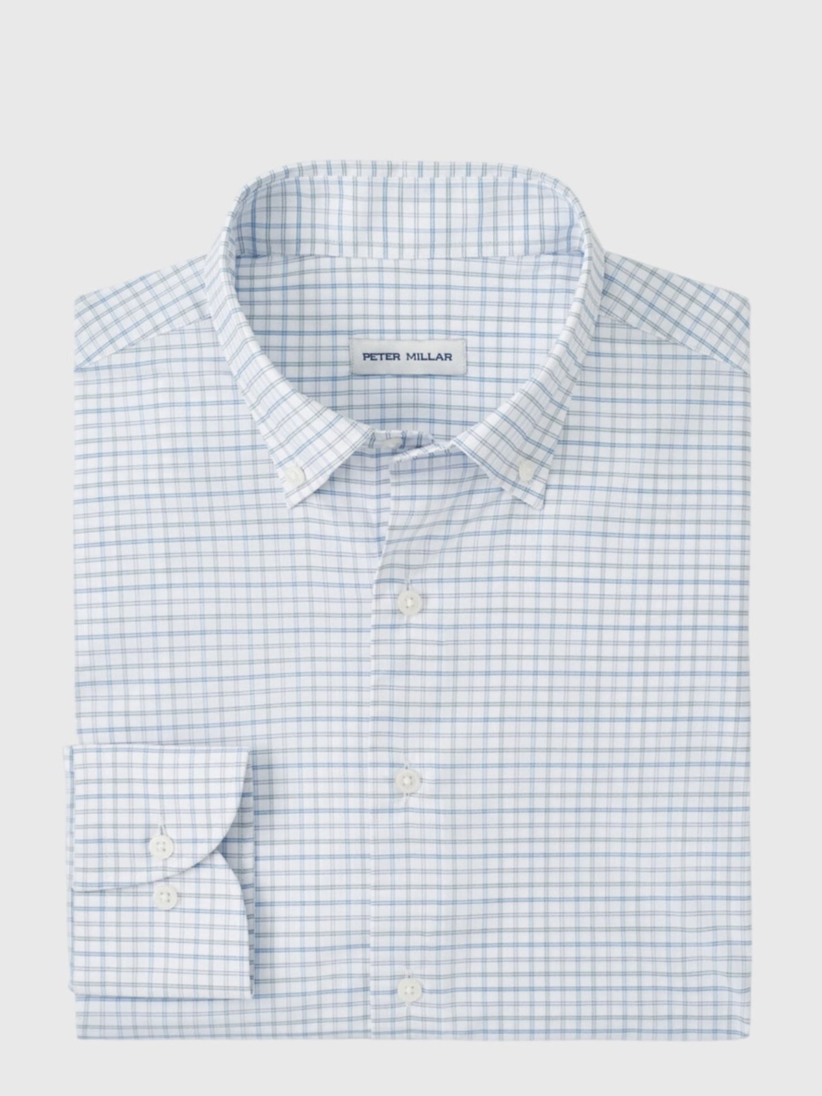 Peter Millar Crown Men's Rommel Performance Twill Sport Shirt
