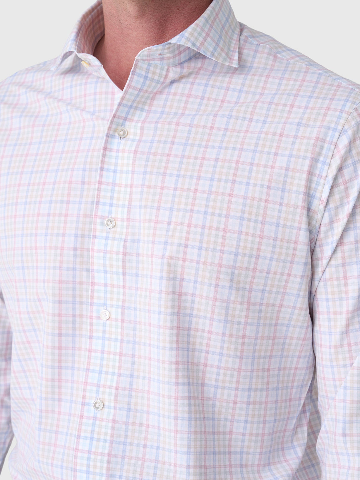 Peter Millar Crown Crafted Men's Basin Performance Poplin Sport Shirt