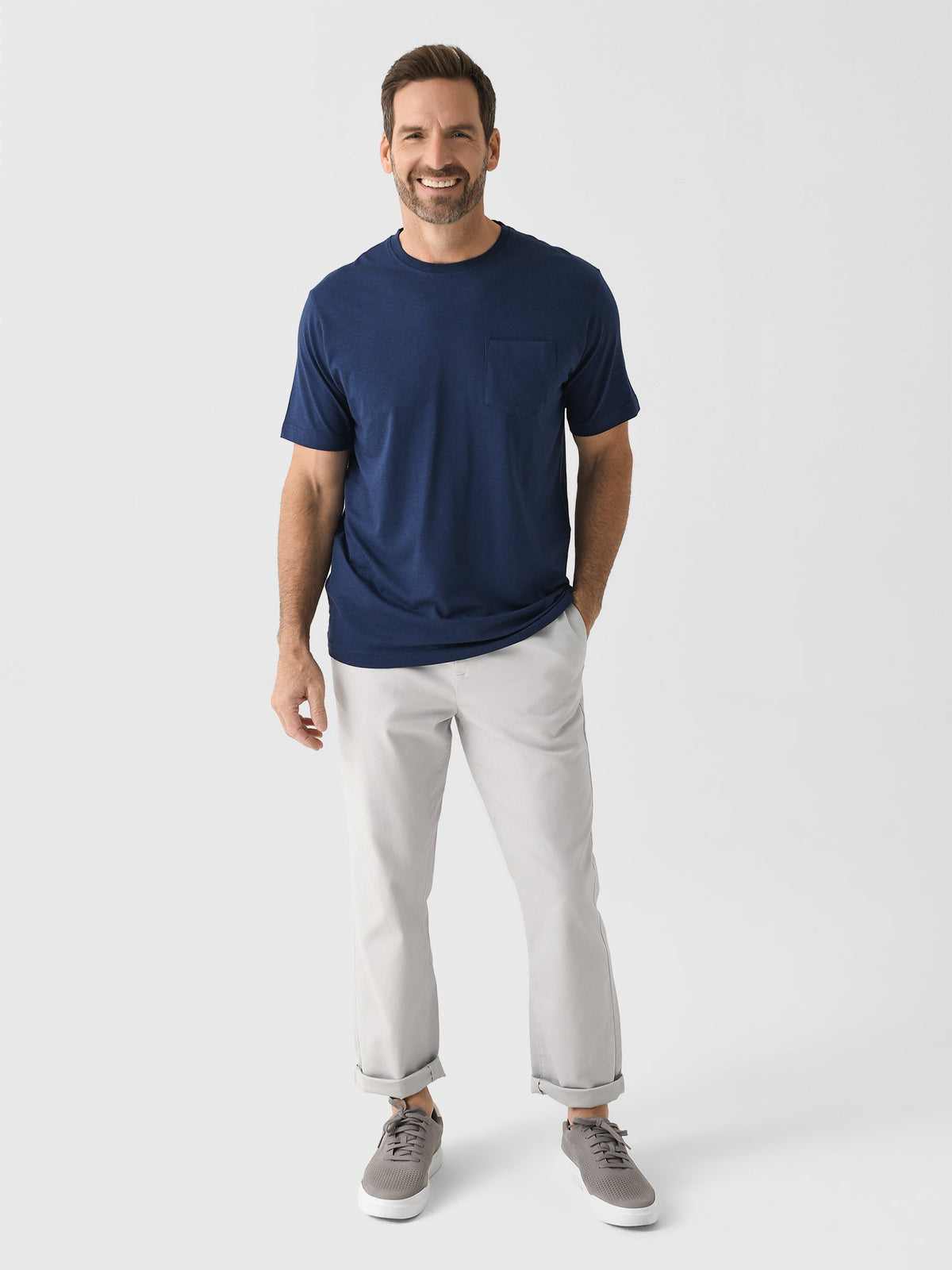 Peter Millar Crown Comfort Men's Short-Sleeve Pocket Tee