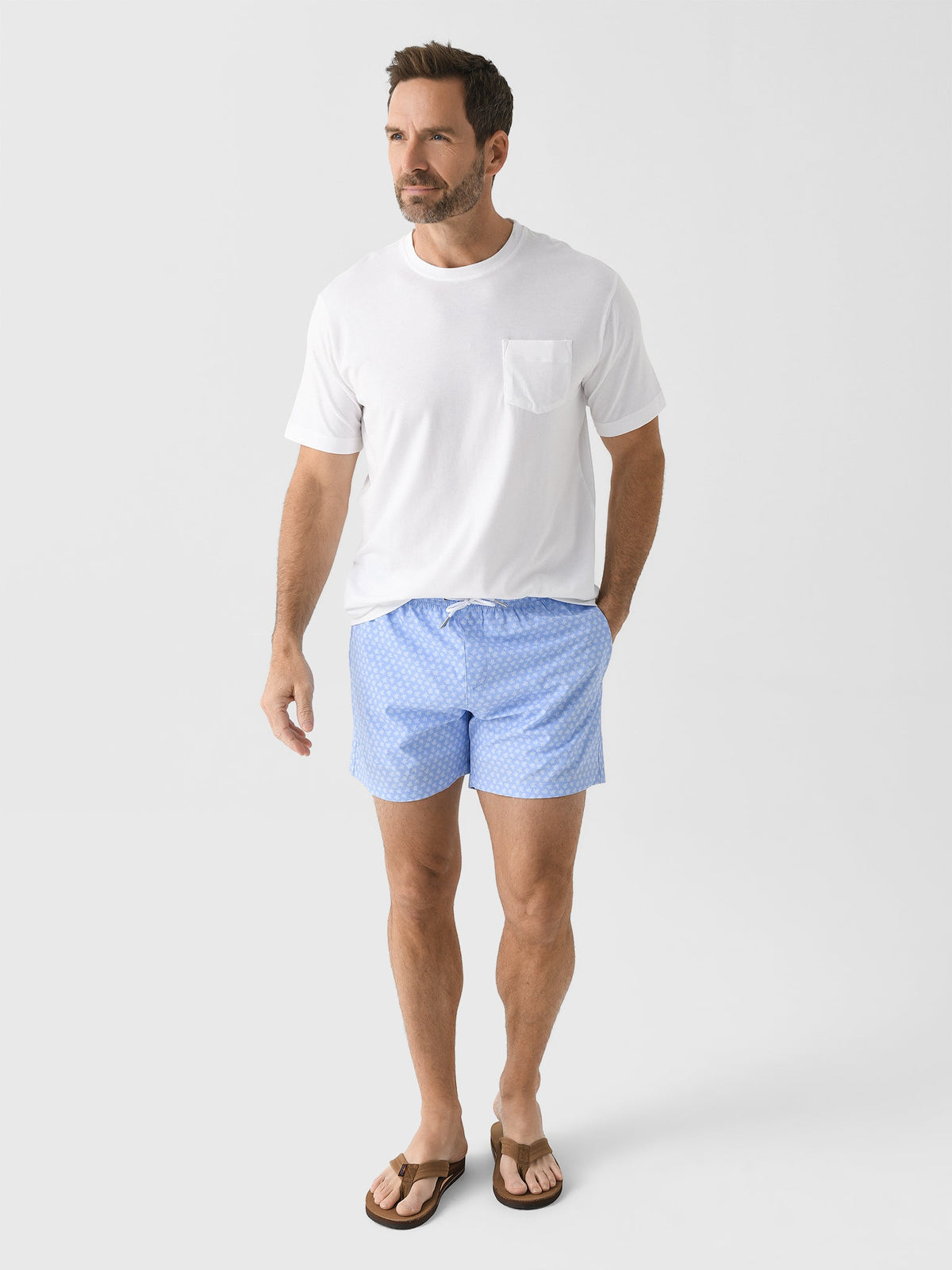 Peter Millar Crown Comfort Men's Short-Sleeve Pocket Tee