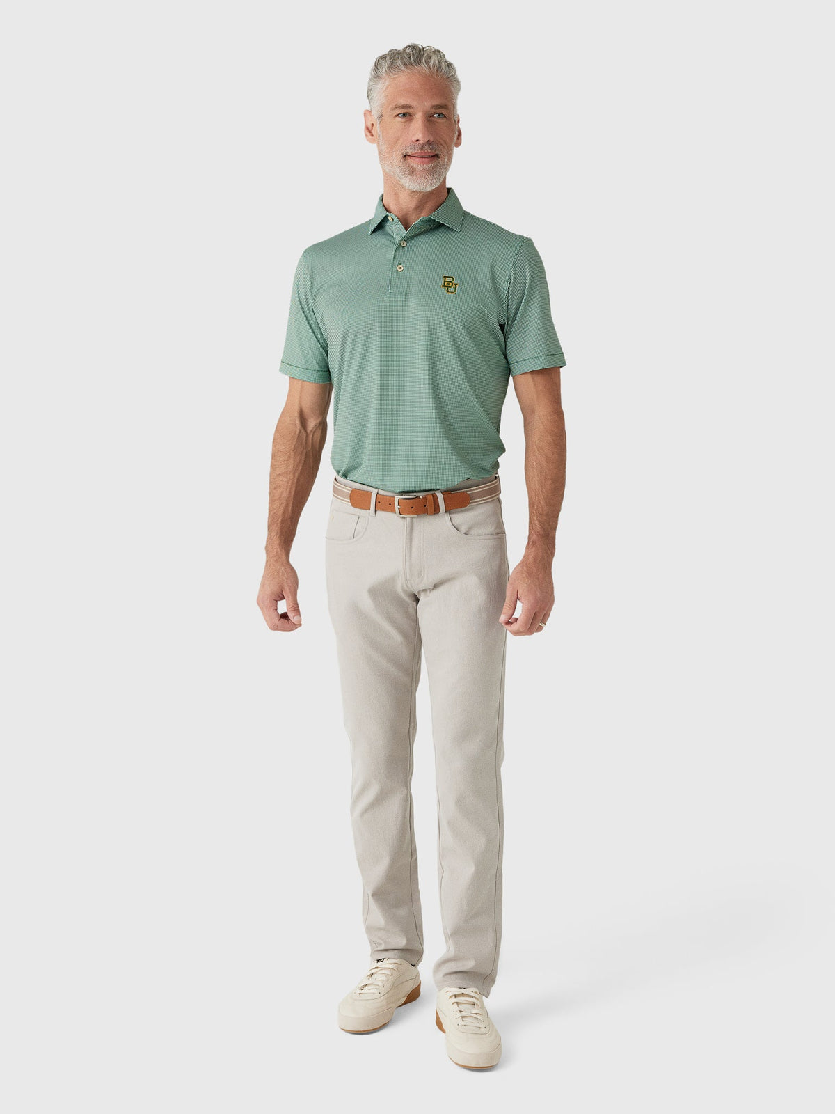 Peter Millar Collegiate Men's Border Performance Jersey Polo