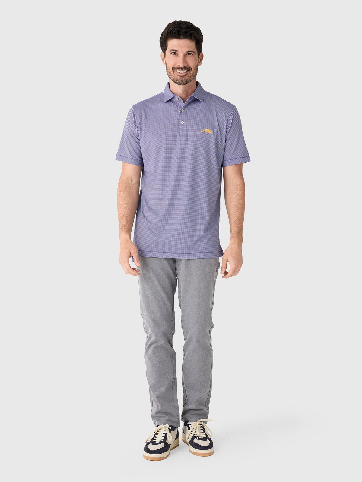 Peter Millar Collegiate Men's Border Performance Jersey Polo