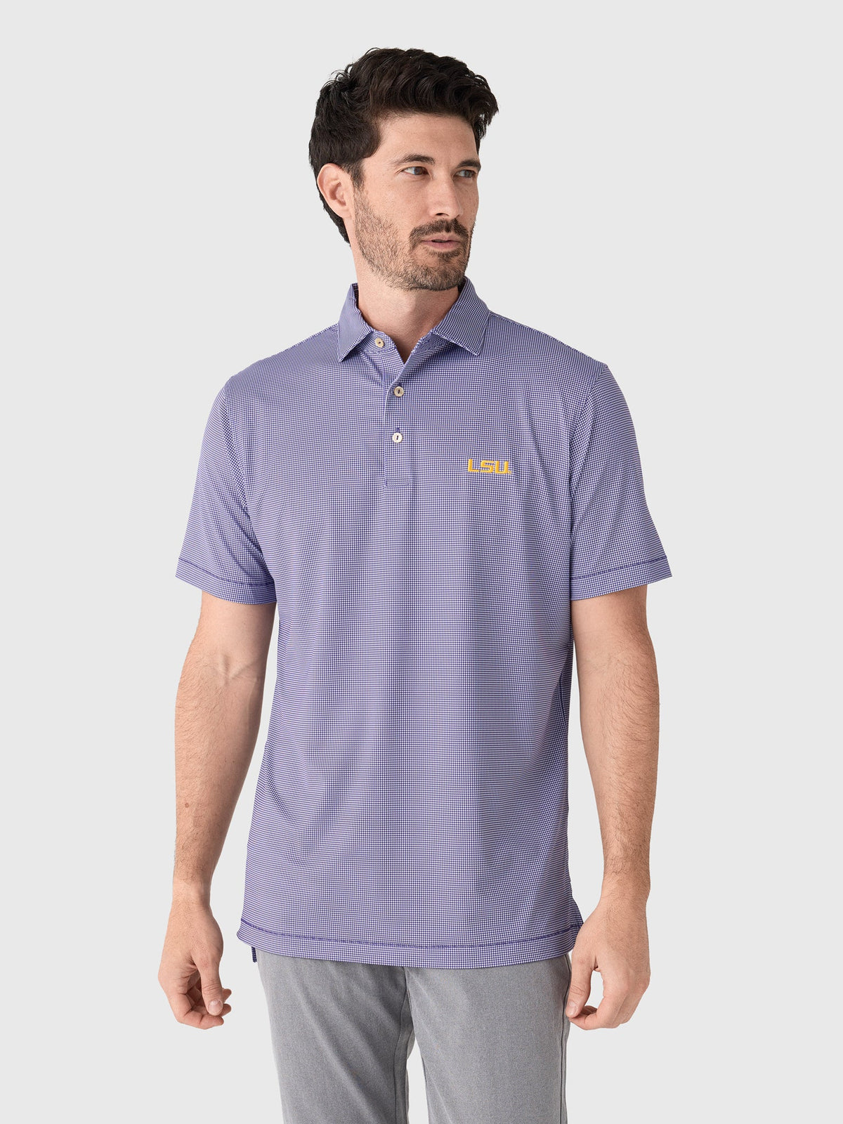 Peter Millar Collegiate Men's Border Performance Jersey Polo