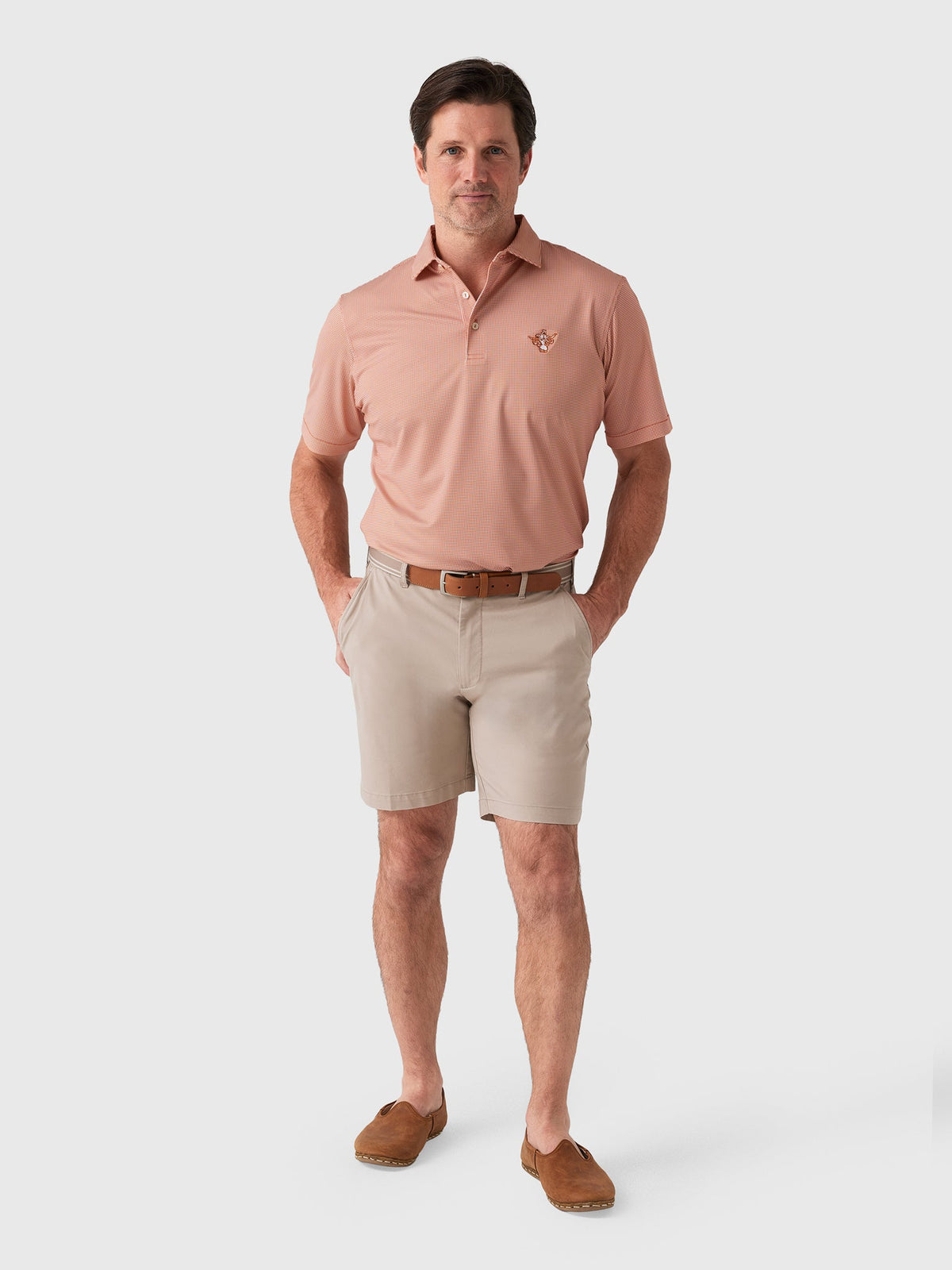 Peter Millar Collegiate Men's Border Performance Jersey Polo