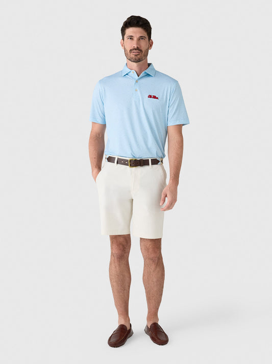 Peter Millar Collegiate Men's On The Ball Performance Jersey Polo