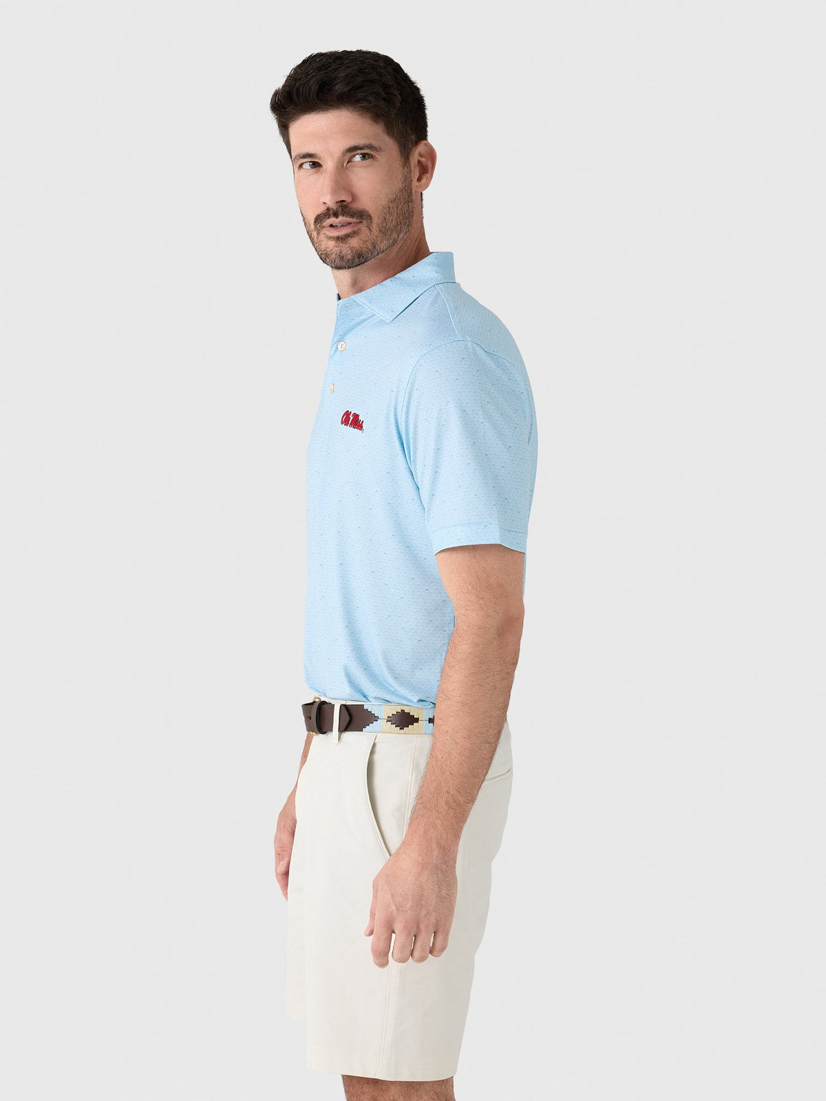 Peter Millar Collegiate Men's On The Ball Performance Jersey Polo