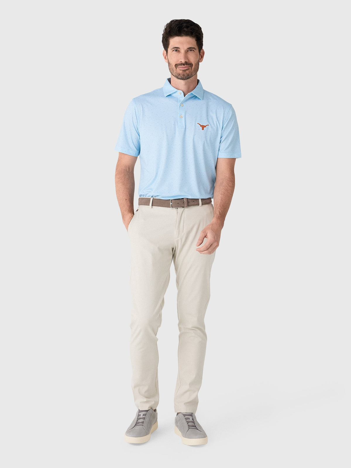 Peter Millar Collegiate Men's On The Ball Performance Jersey Polo