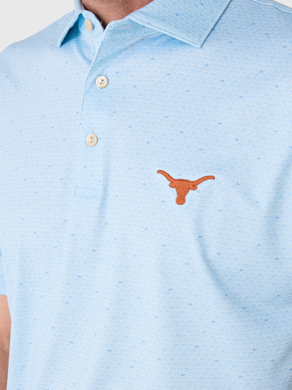 Peter Millar Collegiate Men's On The Ball Performance Jersey Polo