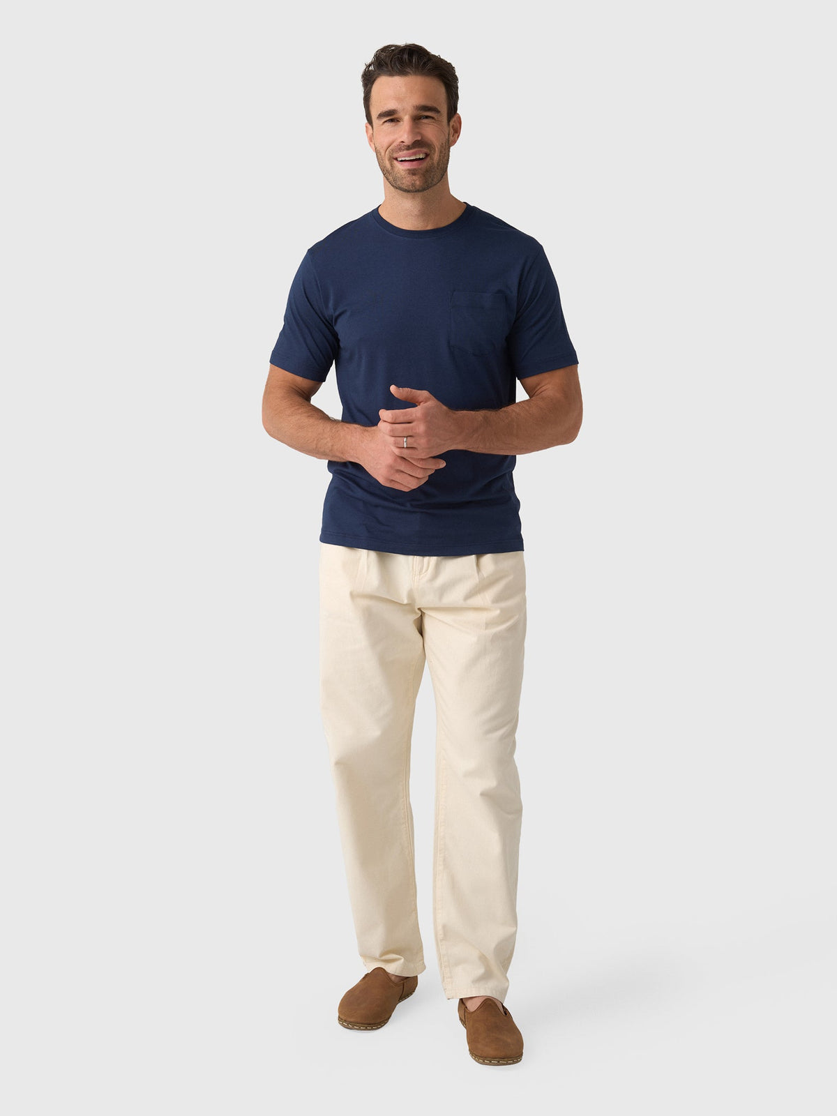 Peter Millar Crown Comfort Men's Short-Sleeve Pocket Tee