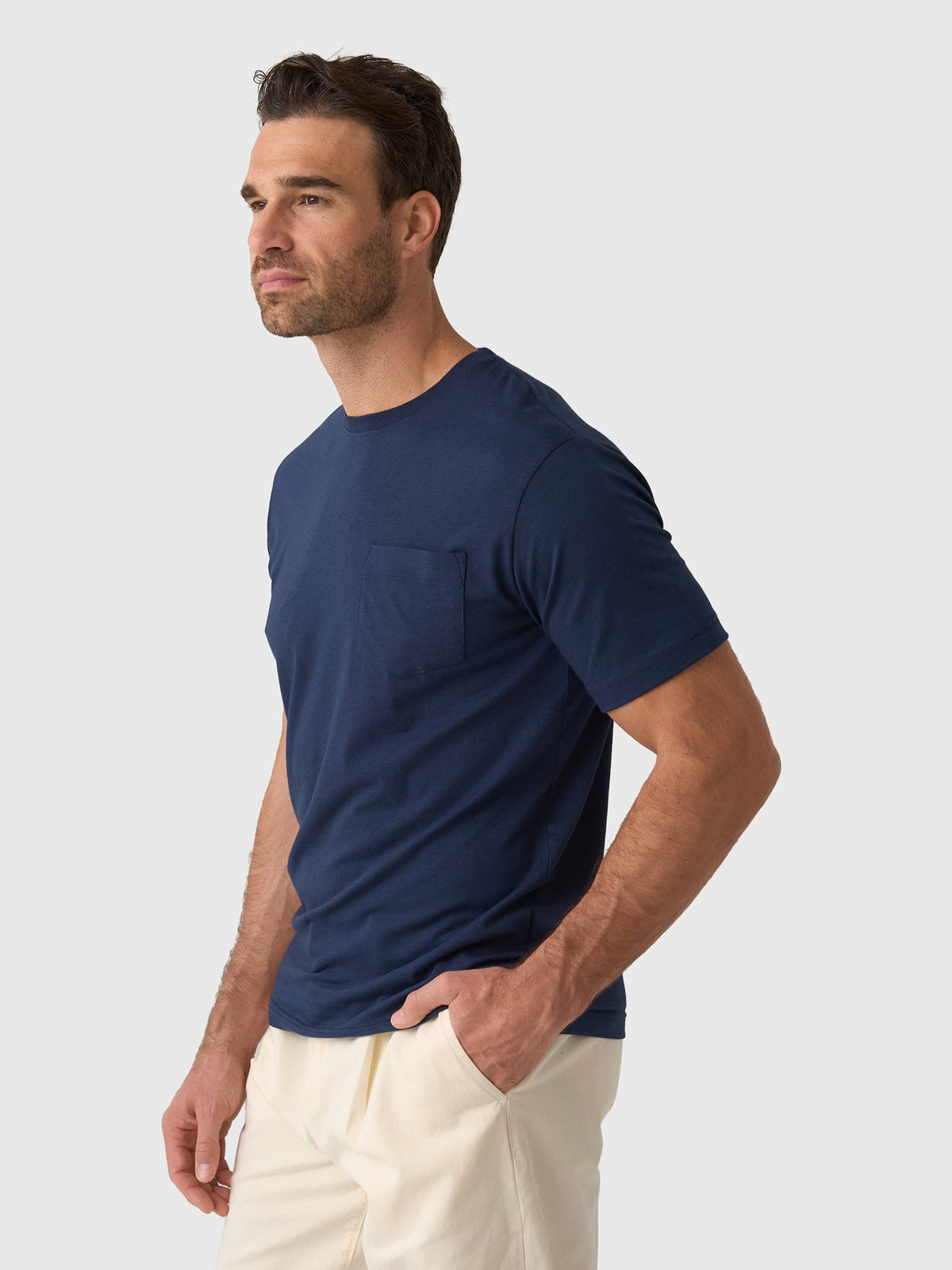 Peter Millar Crown Comfort Men's Short-Sleeve Pocket Tee