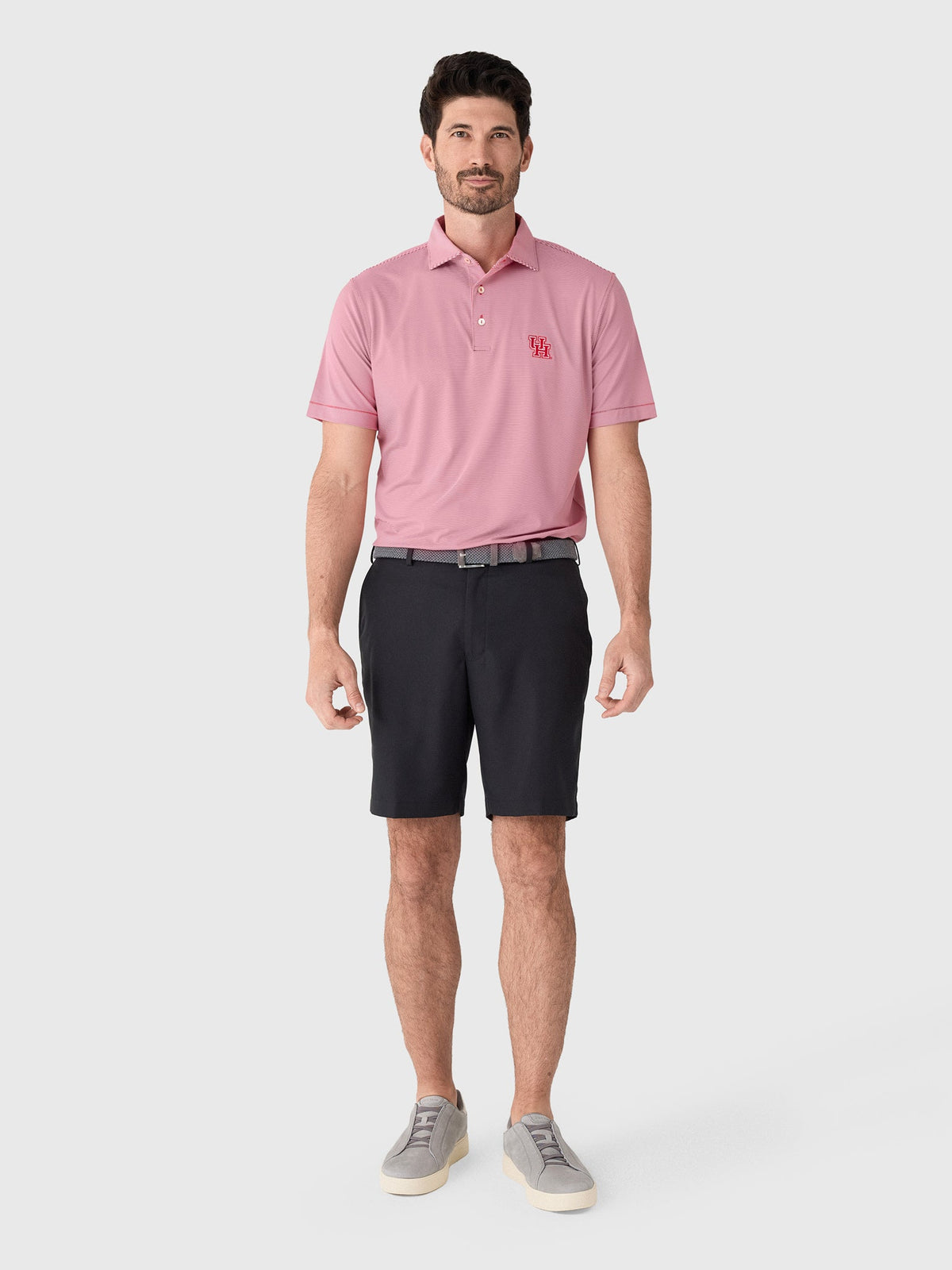 Peter Millar Collegiate Men's Jubilee Stripe Performance Jersey Polo
