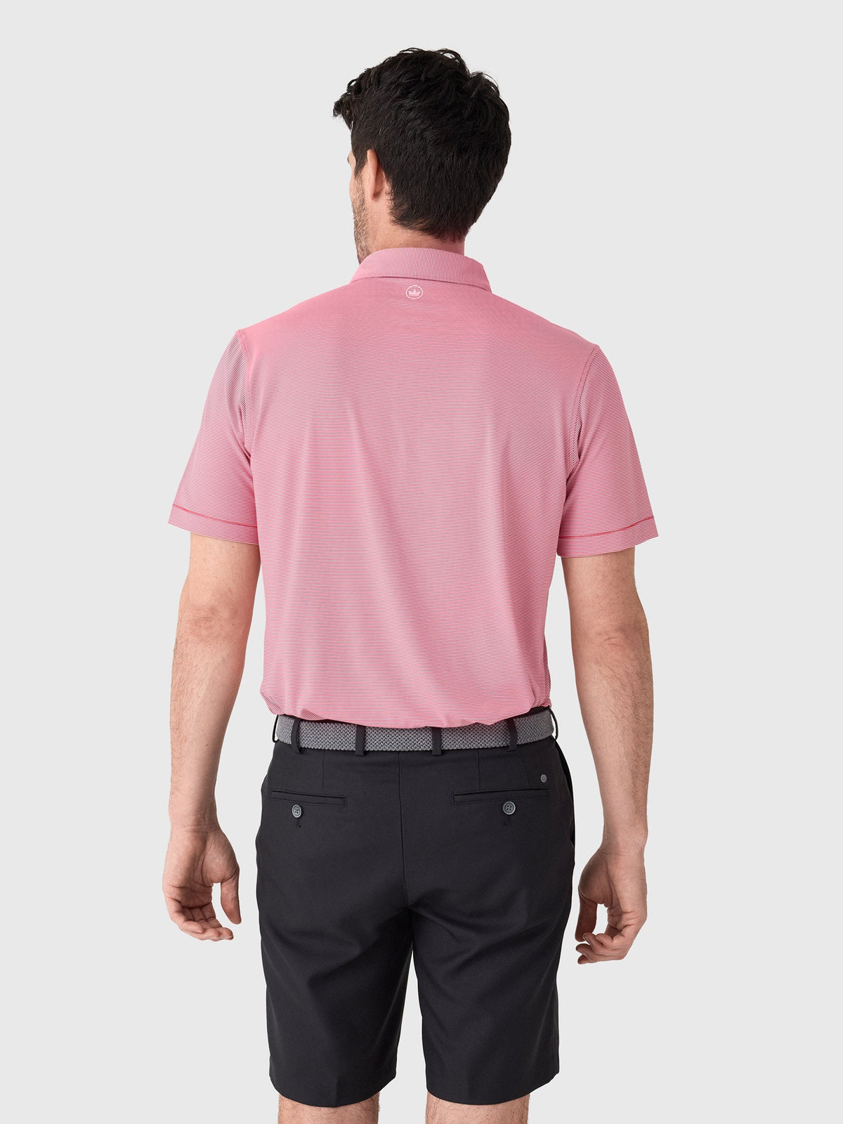 Peter Millar Collegiate Men's Jubilee Stripe Performance Jersey Polo