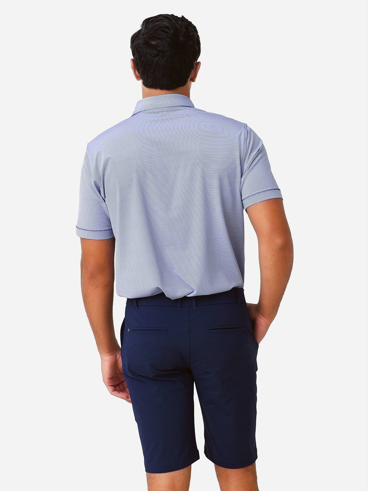 Peter Millar Collegiate Men's Jubilee Stripe Performance Jersey Polo