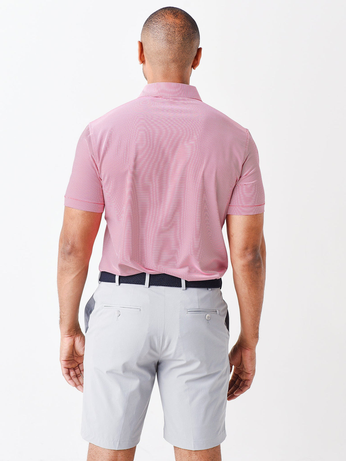 Peter Millar Collegiate Men's Jubilee Stripe Performance Jersey Polo