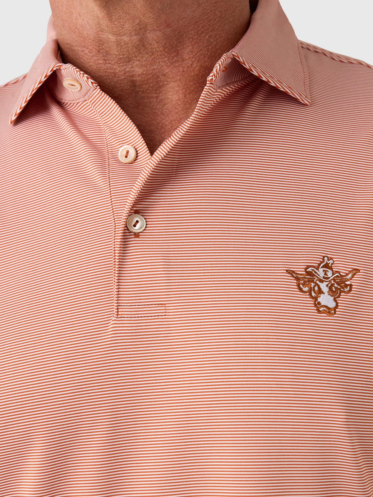 Peter Millar Collegiate Men's Jubilee Stripe Performance Jersey Polo
