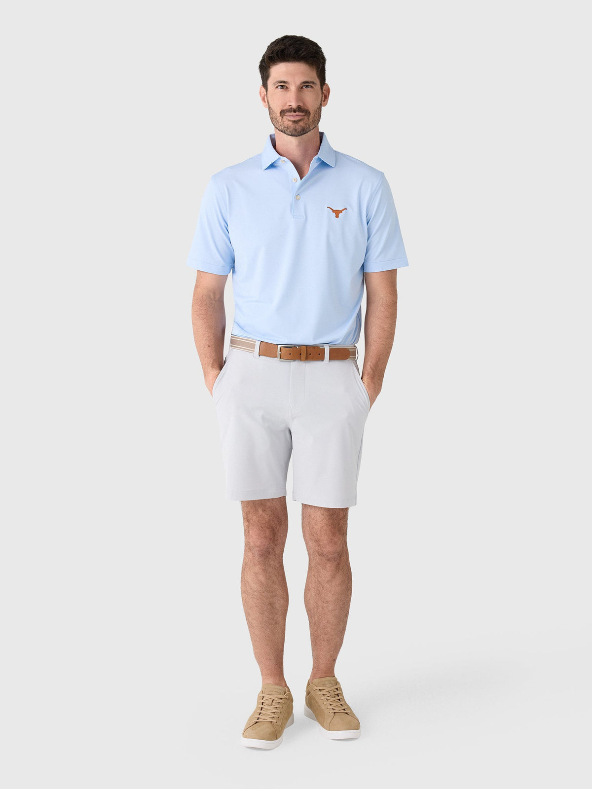 Peter Millar Collegiate Men's Jubilee Stripe Performance Jersey Polo
