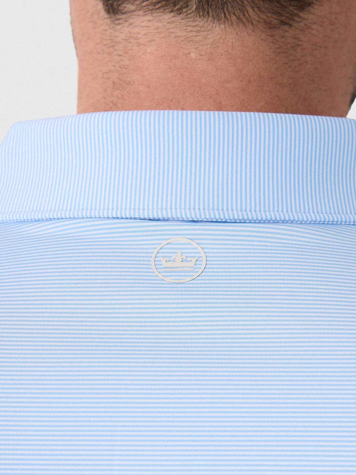 Peter Millar Collegiate Men's Jubilee Stripe Performance Jersey Polo