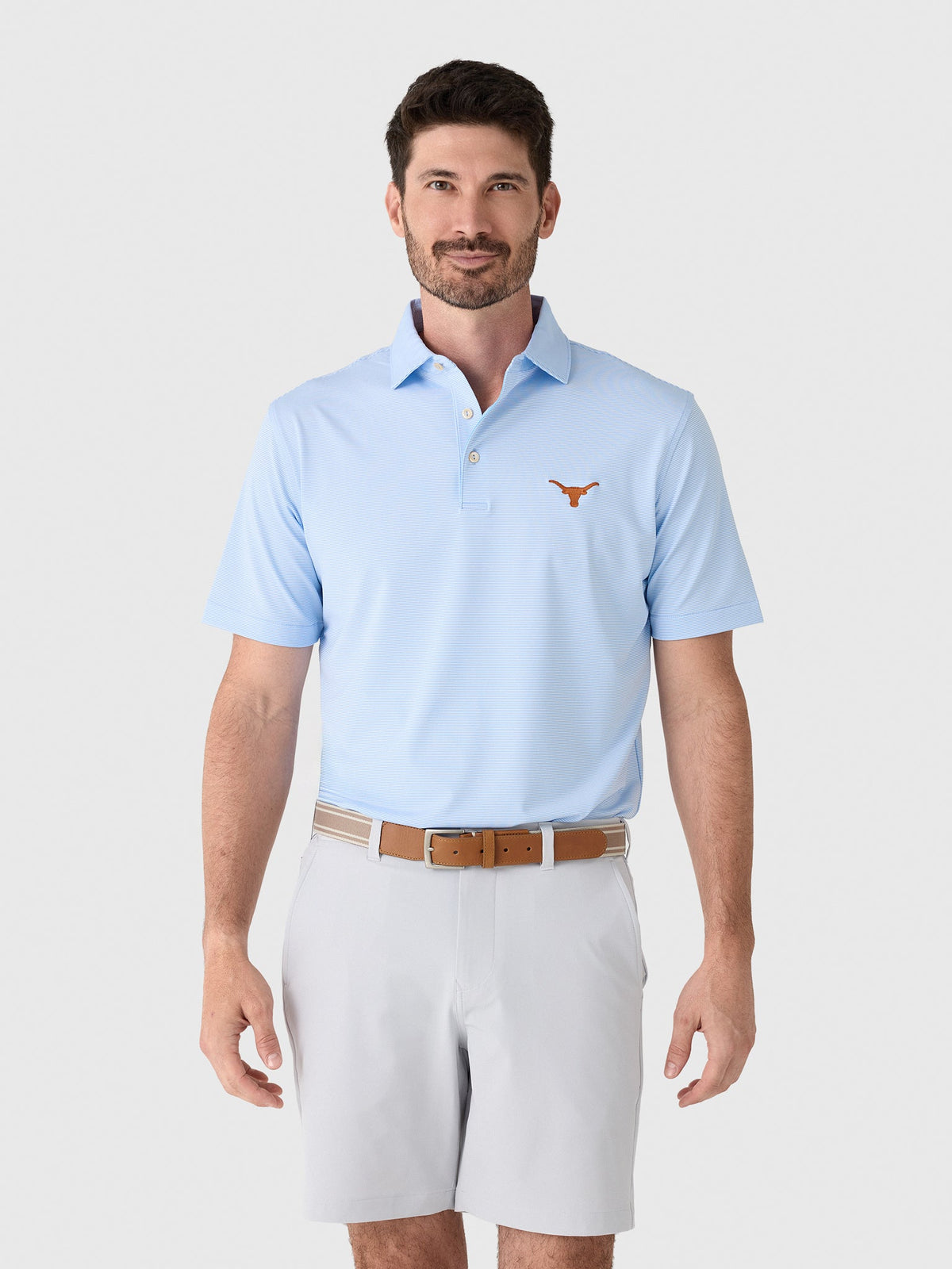 Peter Millar Collegiate Men's Jubilee Stripe Performance Jersey Polo