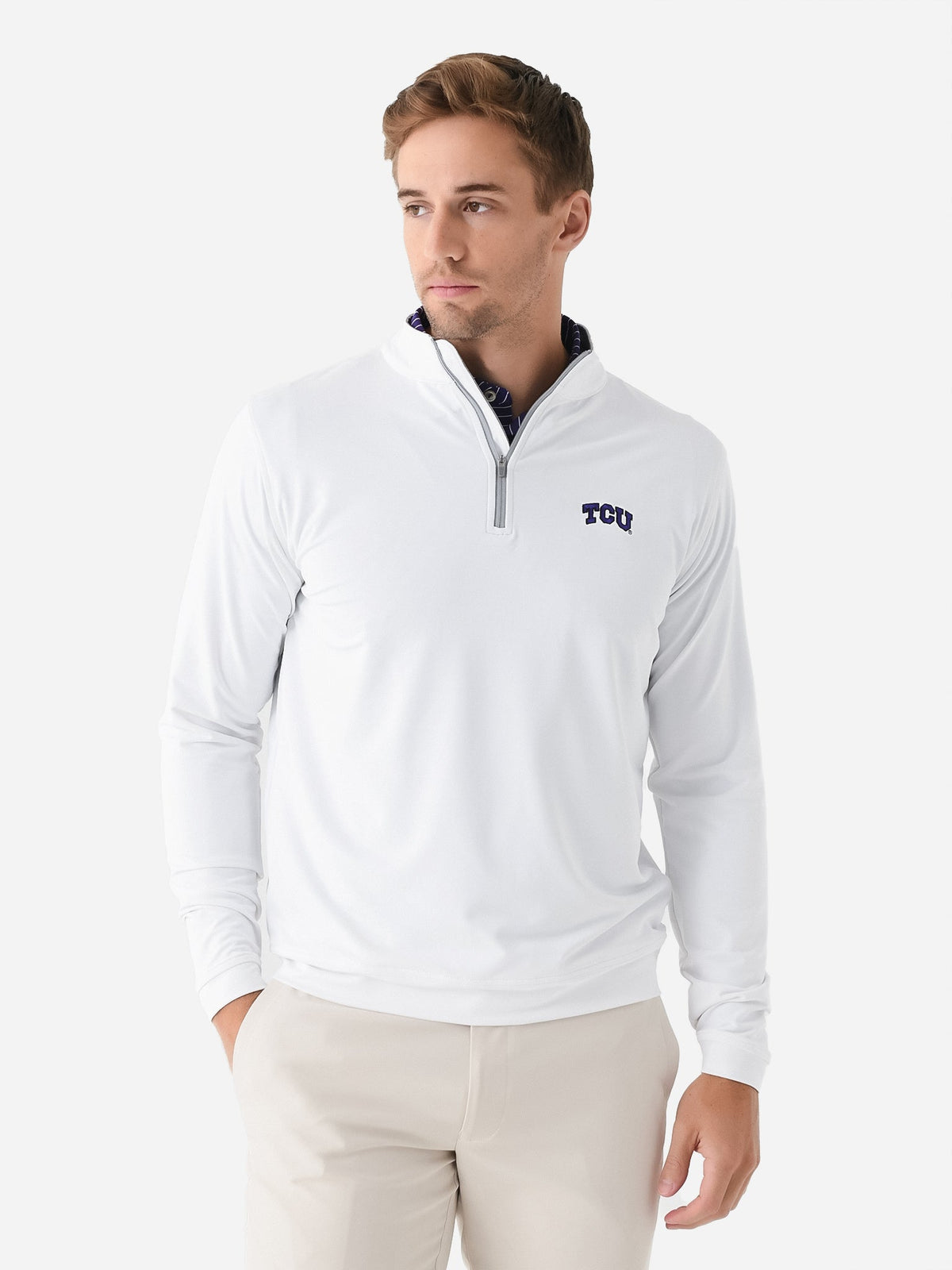 Peter Millar Collegiate Men's Perth Performance Quarter-Zip