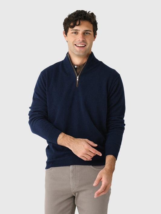 Peter Millar Crown Crafted Men's Artisan Crafted Cashmere Flex Quarter-Zip