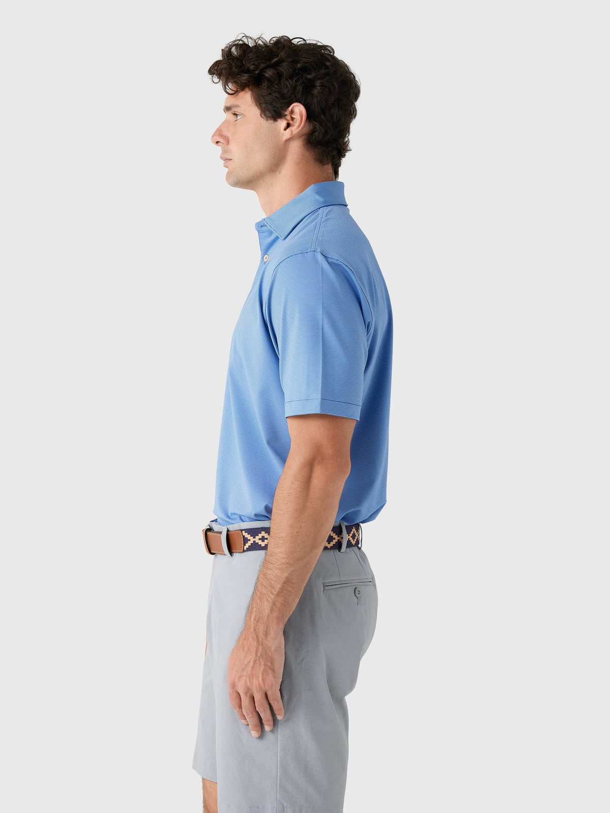 Peter Millar Crown Sport Men's Jubilee Performance Jersey Polo