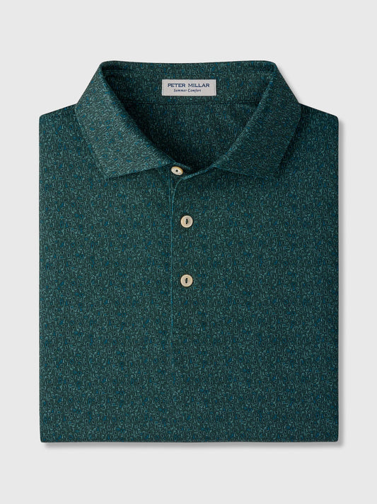Peter Millar Crown Sport Men's Transfusion Performance Jersey Polo
