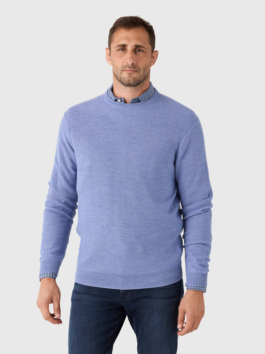 Peter Millar Crown Men's Autumn Crest Honeycomb Crewneck Sweater