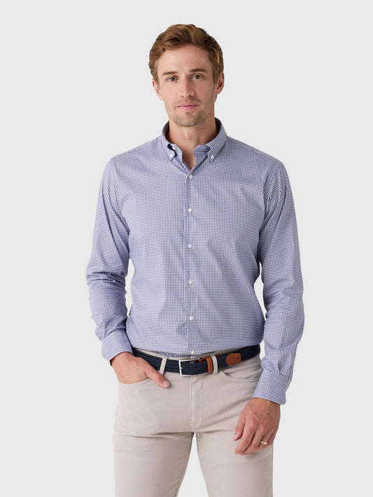 Peter Millar Crown Men's Gregory Crown Lite Cotton-Stretch Sport Shirt