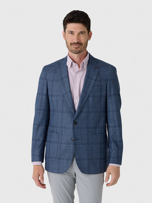 Peter Millar Crown Crafted Men's Davies Plaid Soft Jacket