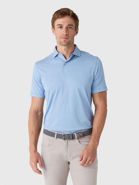 Peter Millar Crown Crafted Men's Cadenza Performance Jersey Polo