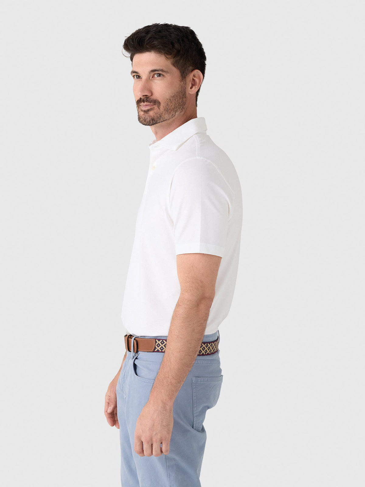 Peter Millar Crown Crafted Men's Albatross Cotton Blend Piqué Polo