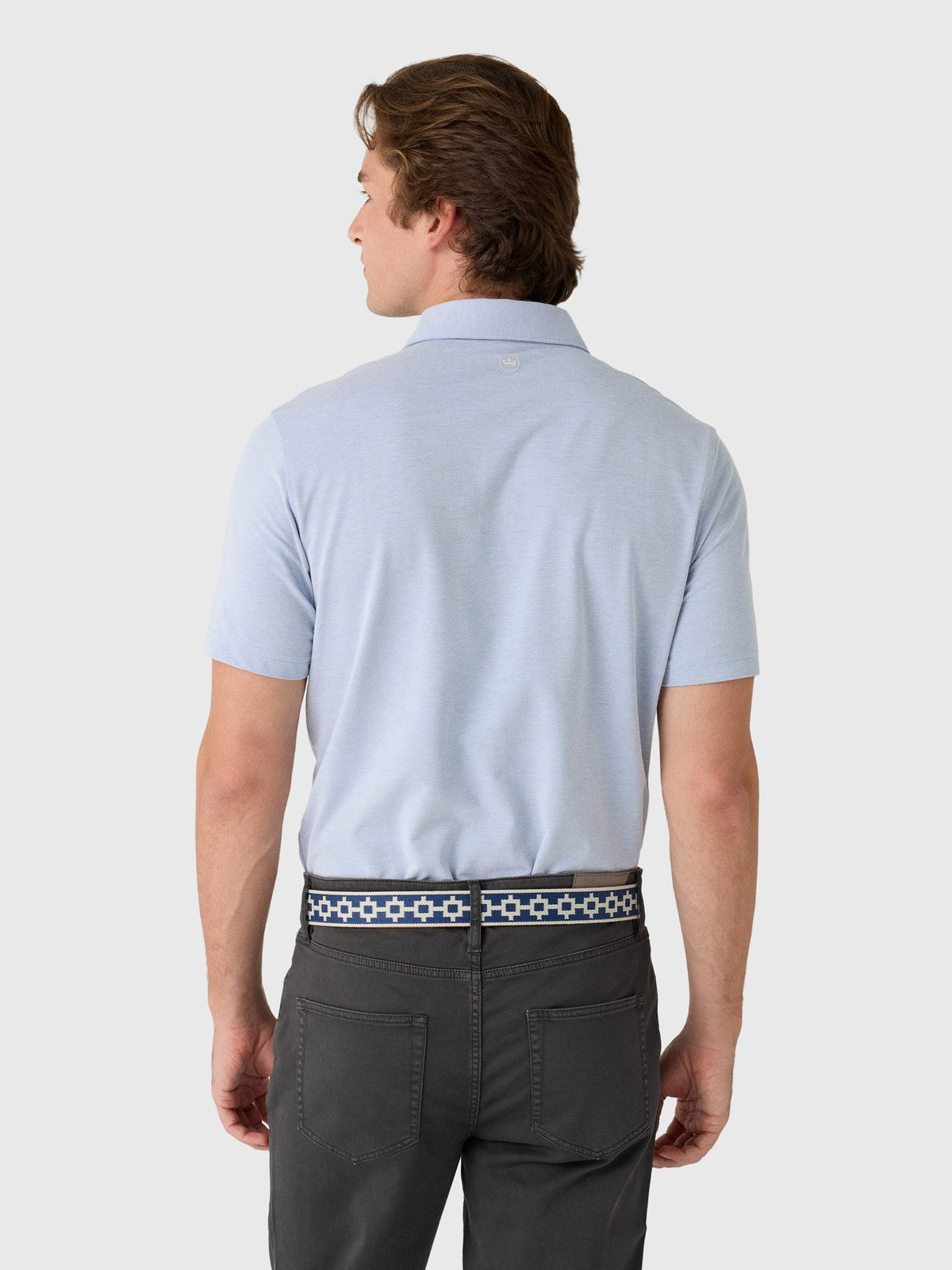 Peter Millar Crown Crafted Men's Albatross Cotton Blend Piqué Polo