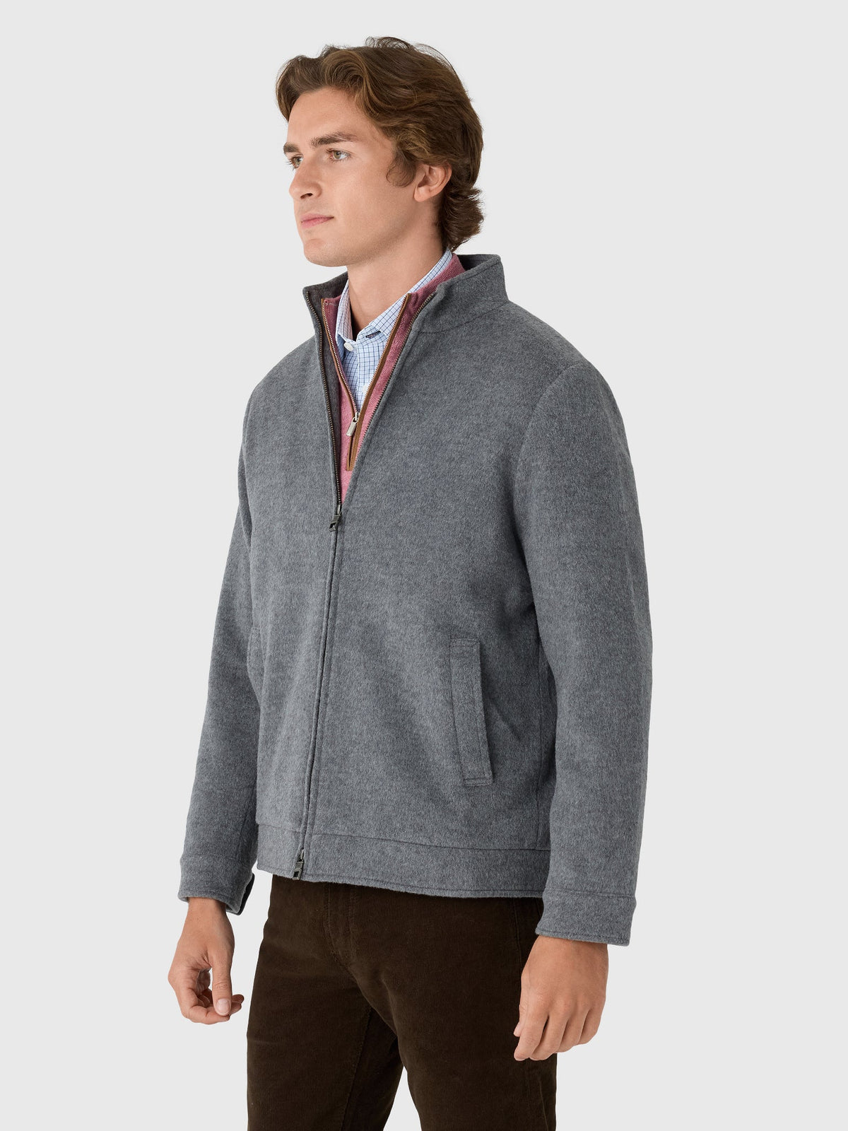 Peter Millar Crown Men's Flex Merino Bomber