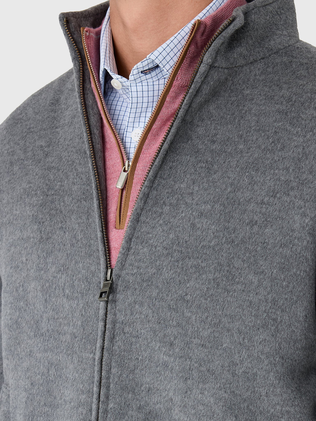 Peter Millar Crown Men's Flex Merino Bomber