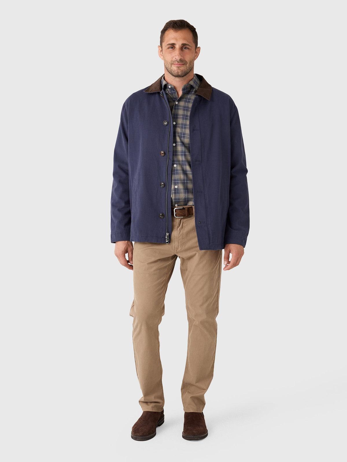 Peter Millar Crown Men's Chatham Cotton Cashmere Coat