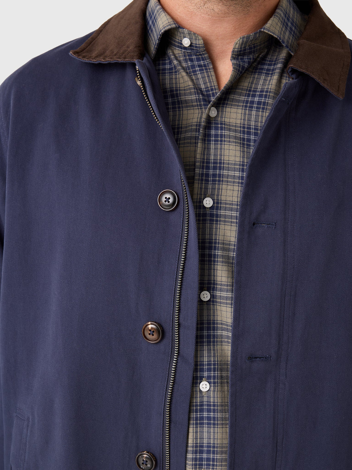 Peter Millar Crown Men's Chatham Cotton Cashmere Coat