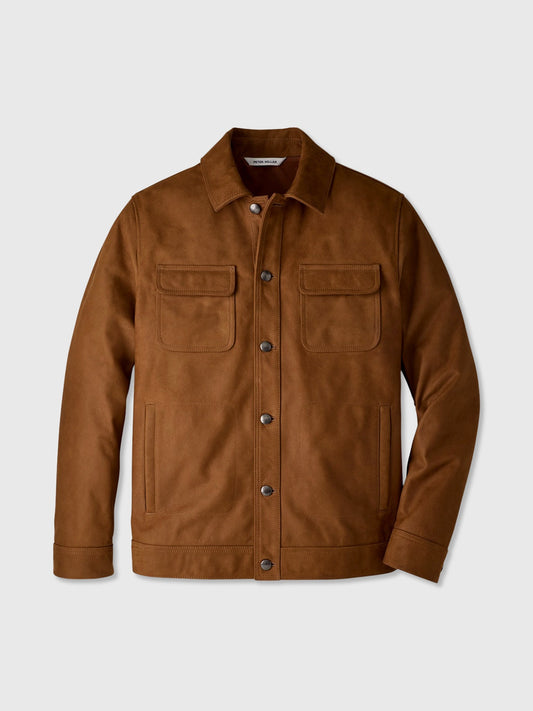 Peter Millar Crown Men's Jackson Leather Jacket