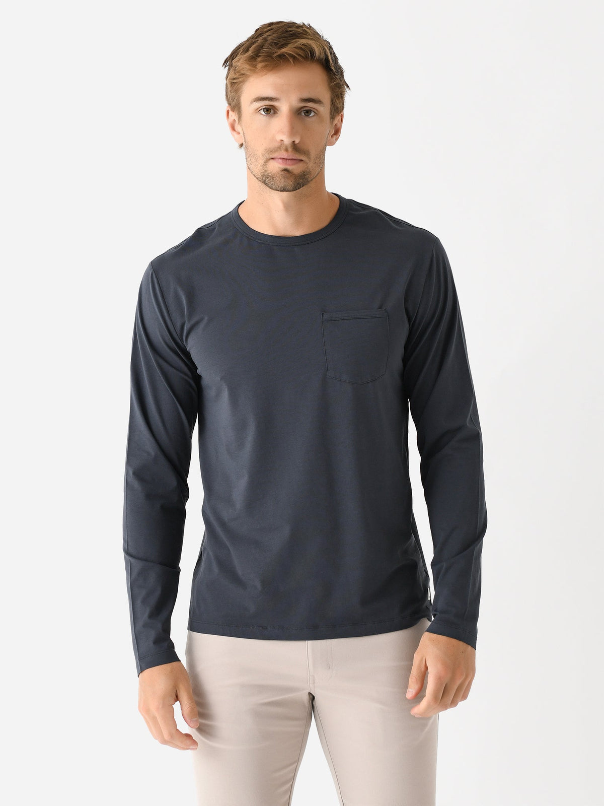 Vuori Men's Long Sleeve Feather Pocket Tee