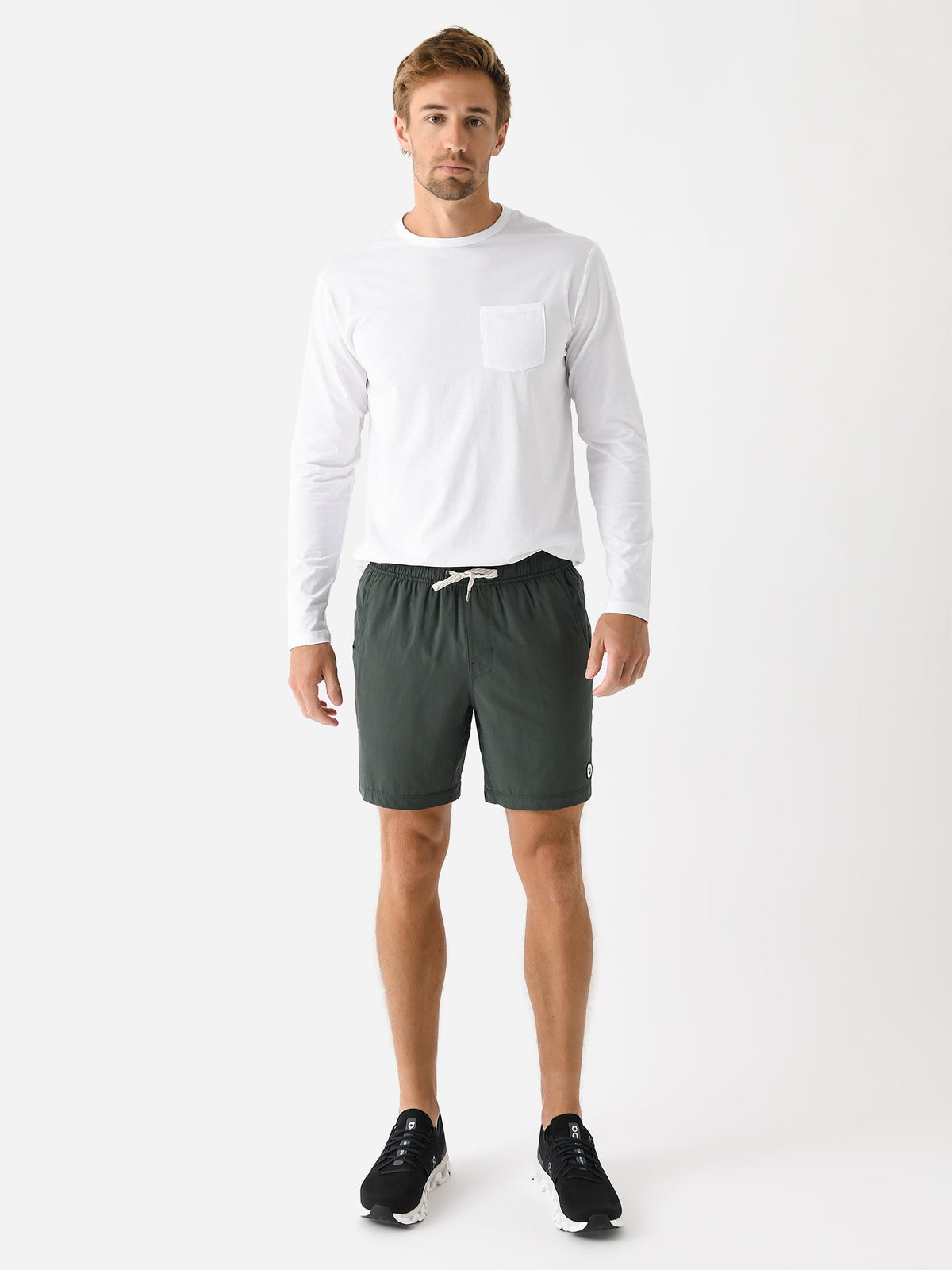 Vuori Men's Long Sleeve Feather Pocket Tee