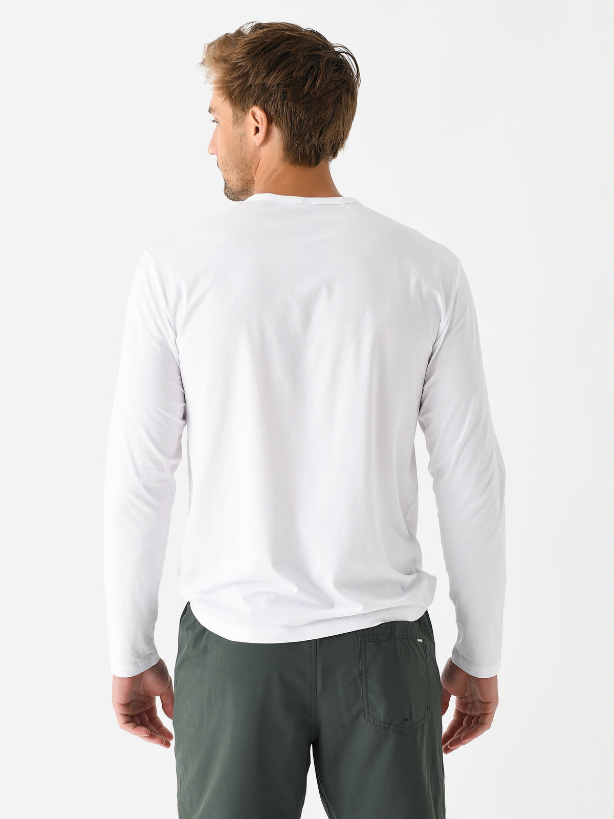 Vuori Men's Long Sleeve Feather Pocket Tee