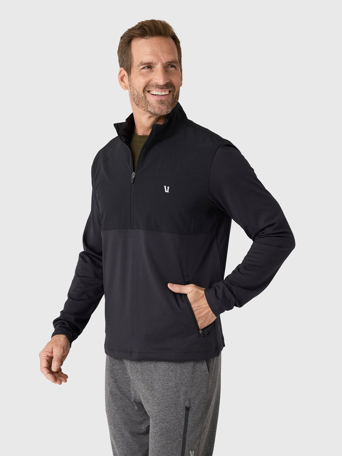 Vuori Men's Sunday Element Half-Zip Pullover
