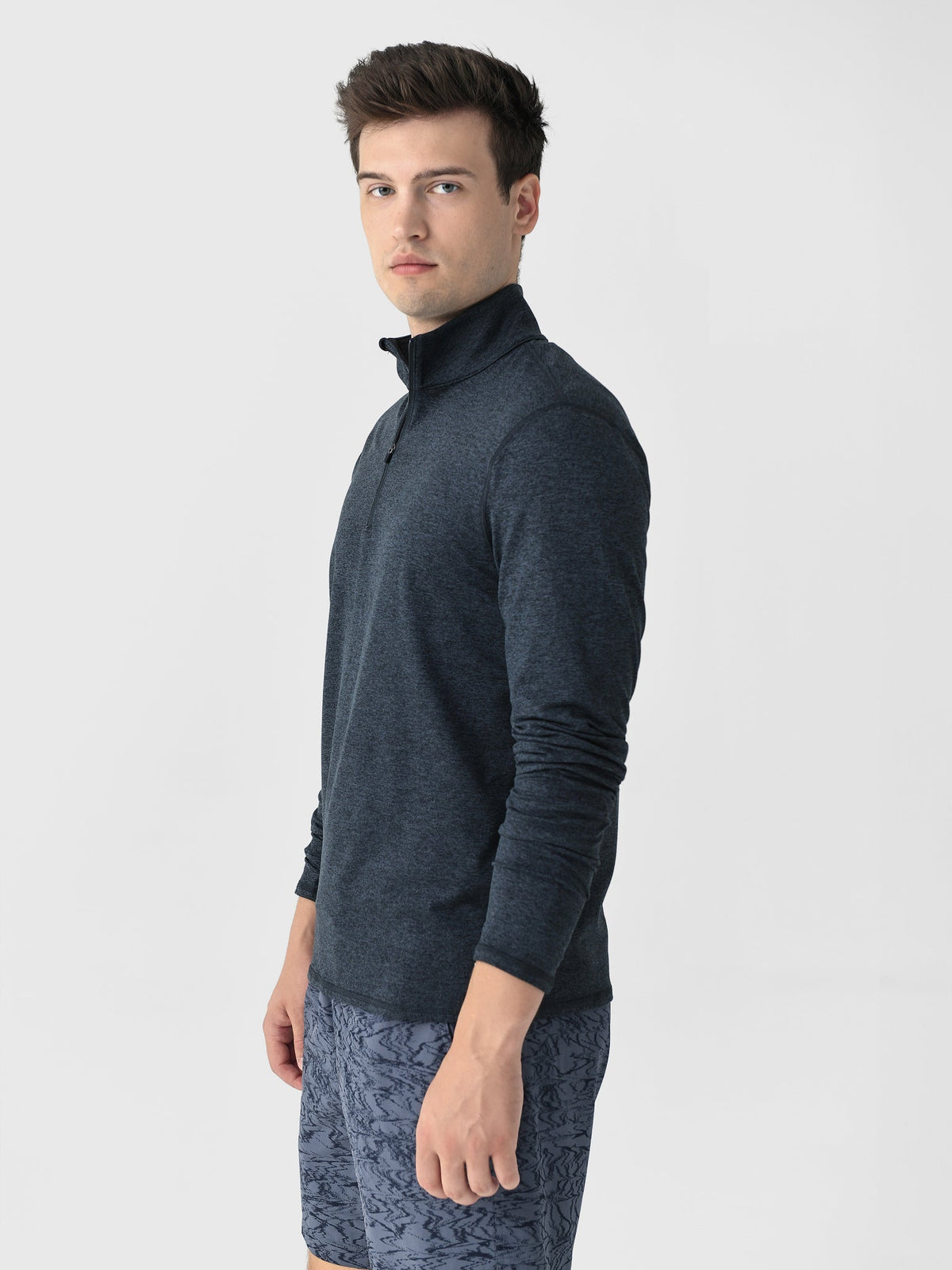 Vuori Men's Ponto Half Zip Mock Neck Pullover